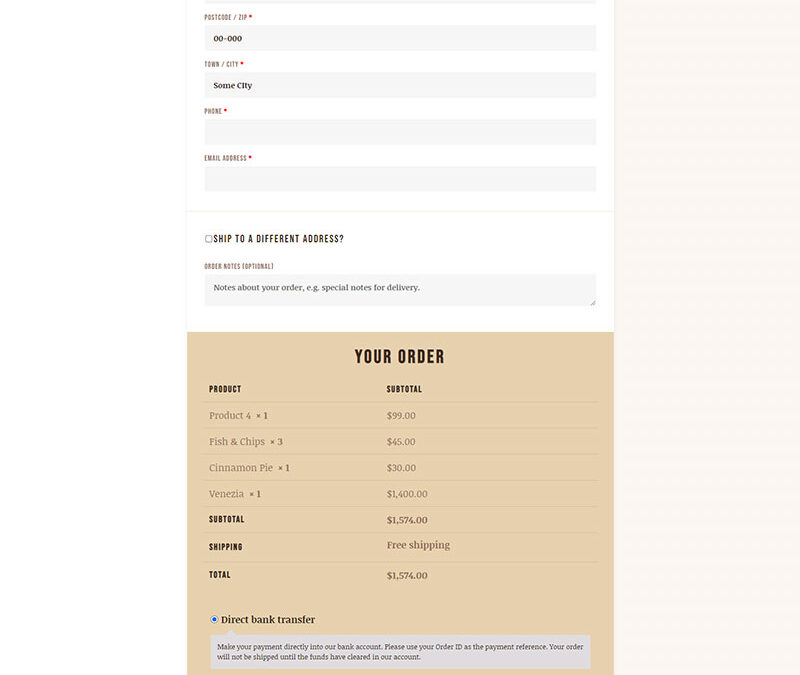 Coffee Checkout