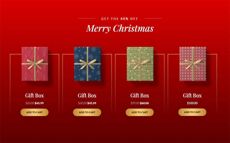 Christmas Sale Demo Red